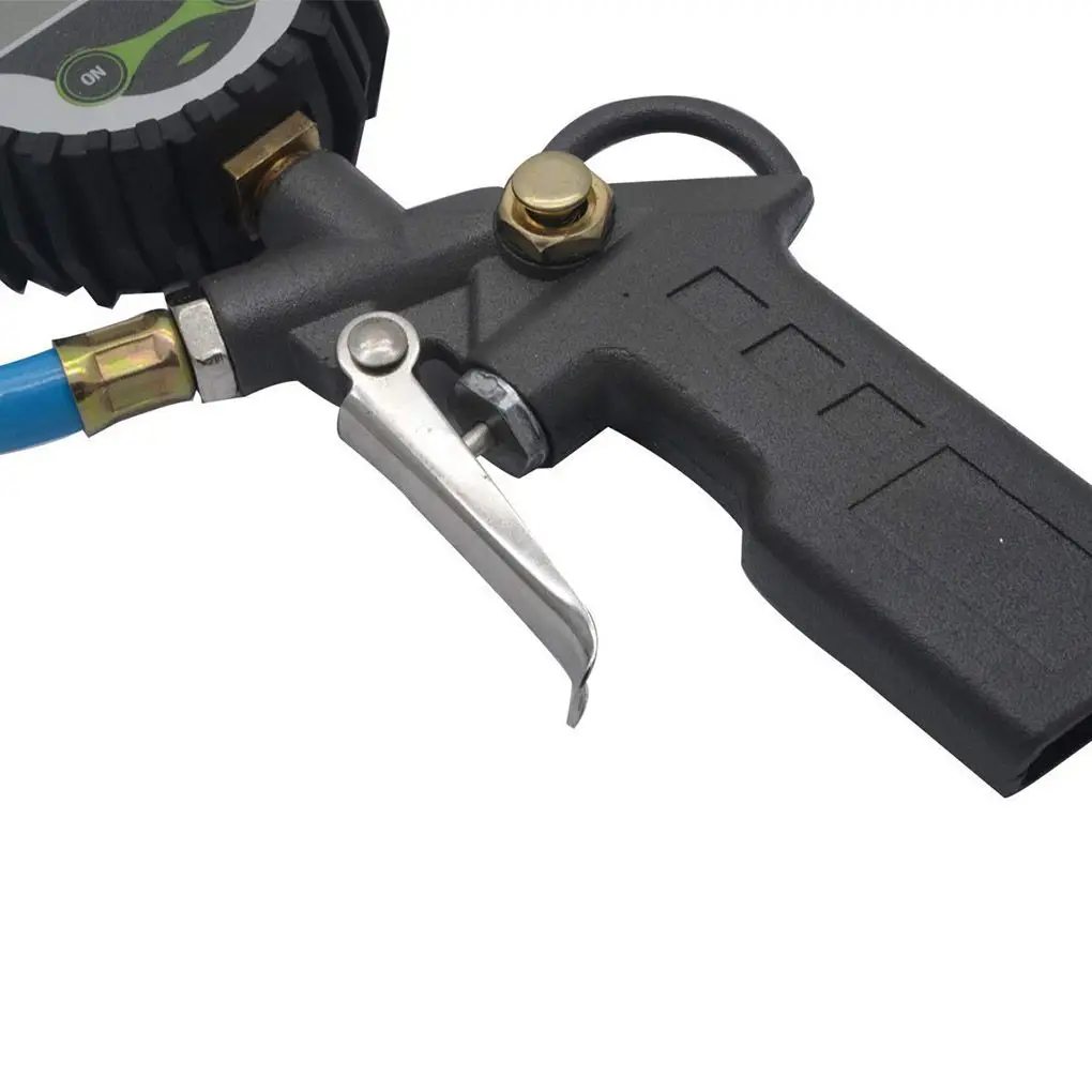 

Digital Display Car Tire Air Pressure Inflator Gauge Aluminum Alloy LCD Display Vehicle Tester Inflation Sensor