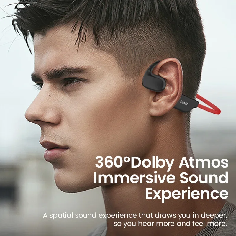 Наушники с шумоподавлением спортивные Bluetooth-гарнитуры для бега IPX5 беспроводные