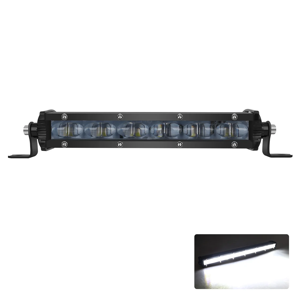 

8-дюймовый Светодиодный Внедорожный Рабочий Фонарь Ультратонкий 4x4 Освещение Для Jeep SUV ATV Автомобиля Самый Дальний Источ...