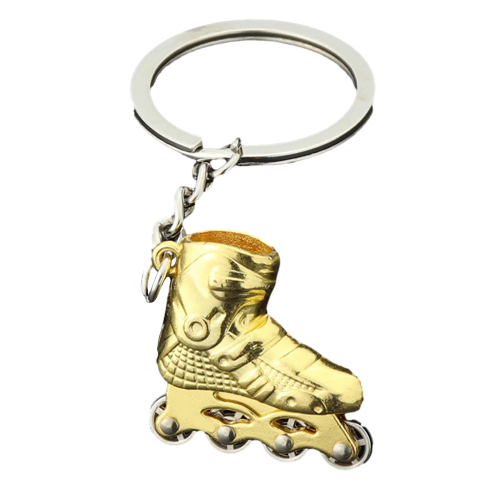 

Keychains For Keys Trendy Fashion Roller Skates Keychain Zinc Alloy Key Rings Cute Keychains For Women Men Car Keys ID Badges Ca