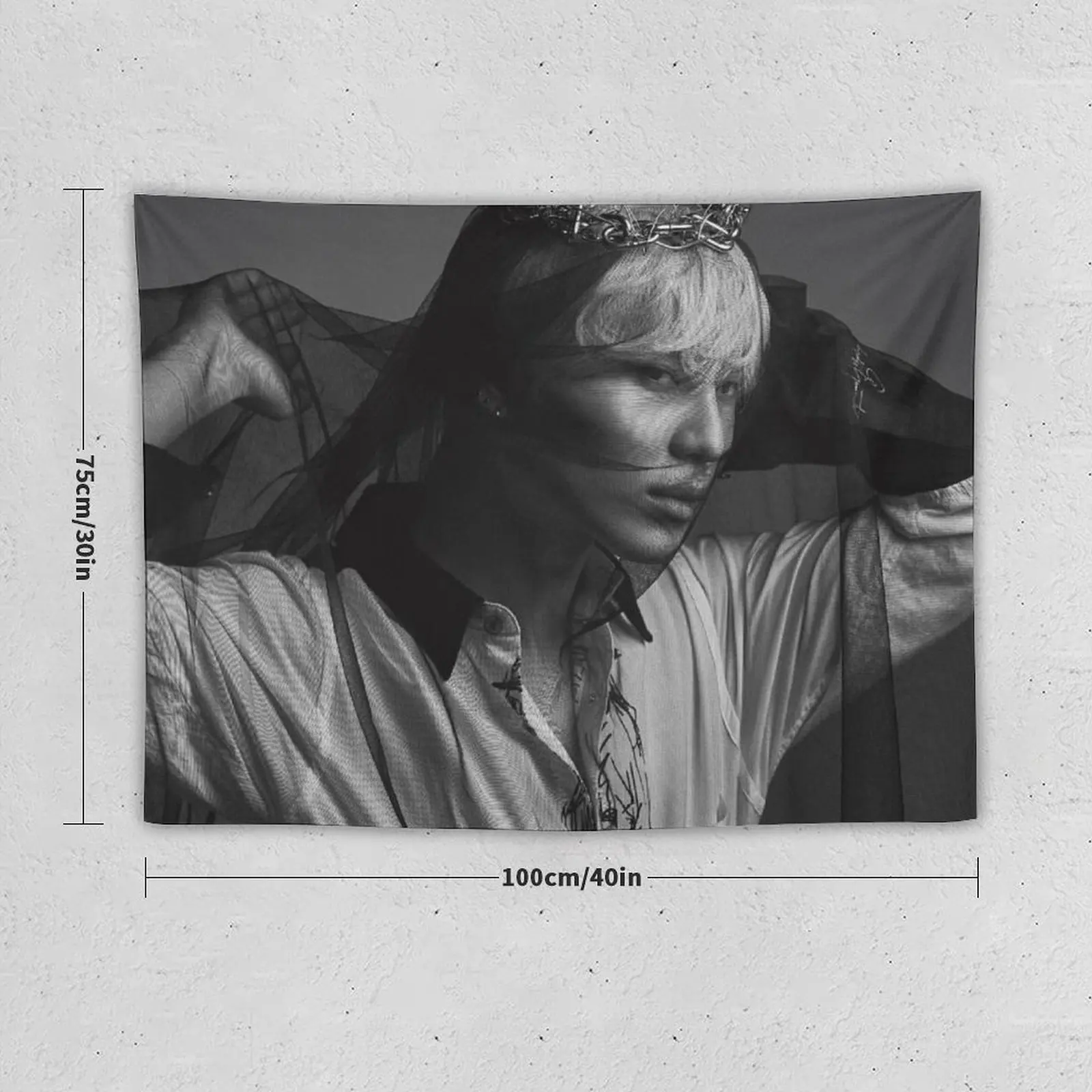 Гобелен SHINee TAEMIN SAYONARA HITORI украшение комнаты эстетический настенный декор