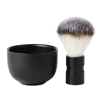 mens shave foam bowl shaving brush set razor wash shaver shaver set nylon brush