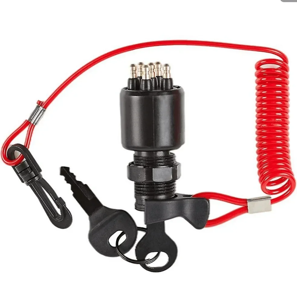 Подвесной Двигатель переключатель зажигания стартовый ключ для деталей