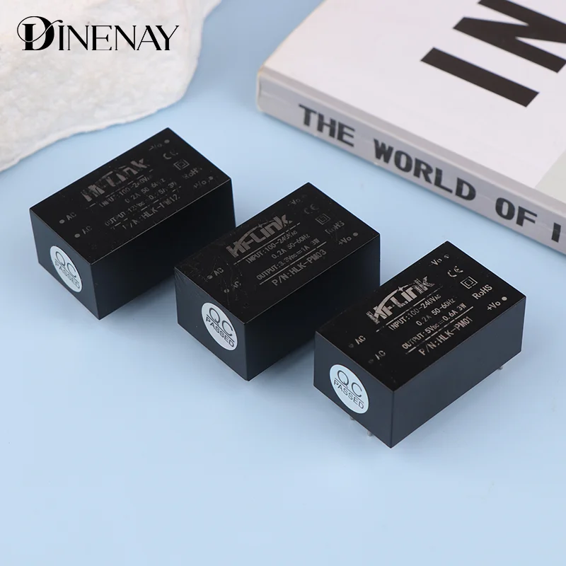 HLK-PM01 Сверхмаленький модуль питания от 220 В до 5