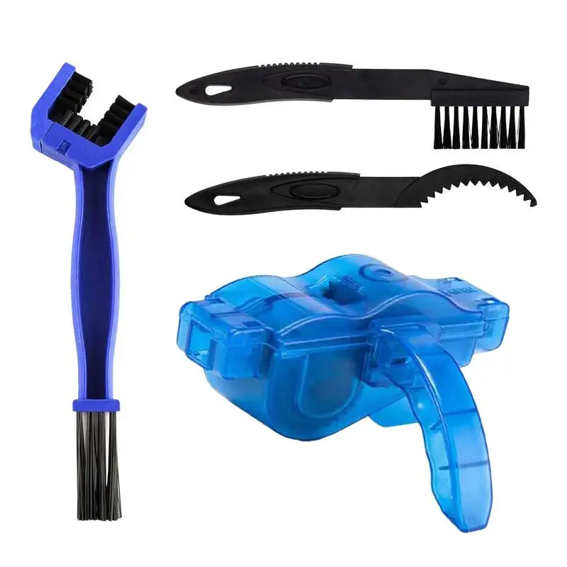 

Набор для чистки велосипеда, 4 шт., универсальные инструменты для глубокой очистки велосипедной цепи, портативный инструмент для чистки мотоцикла, для обслуживания, для глубокой очистки велосипеда