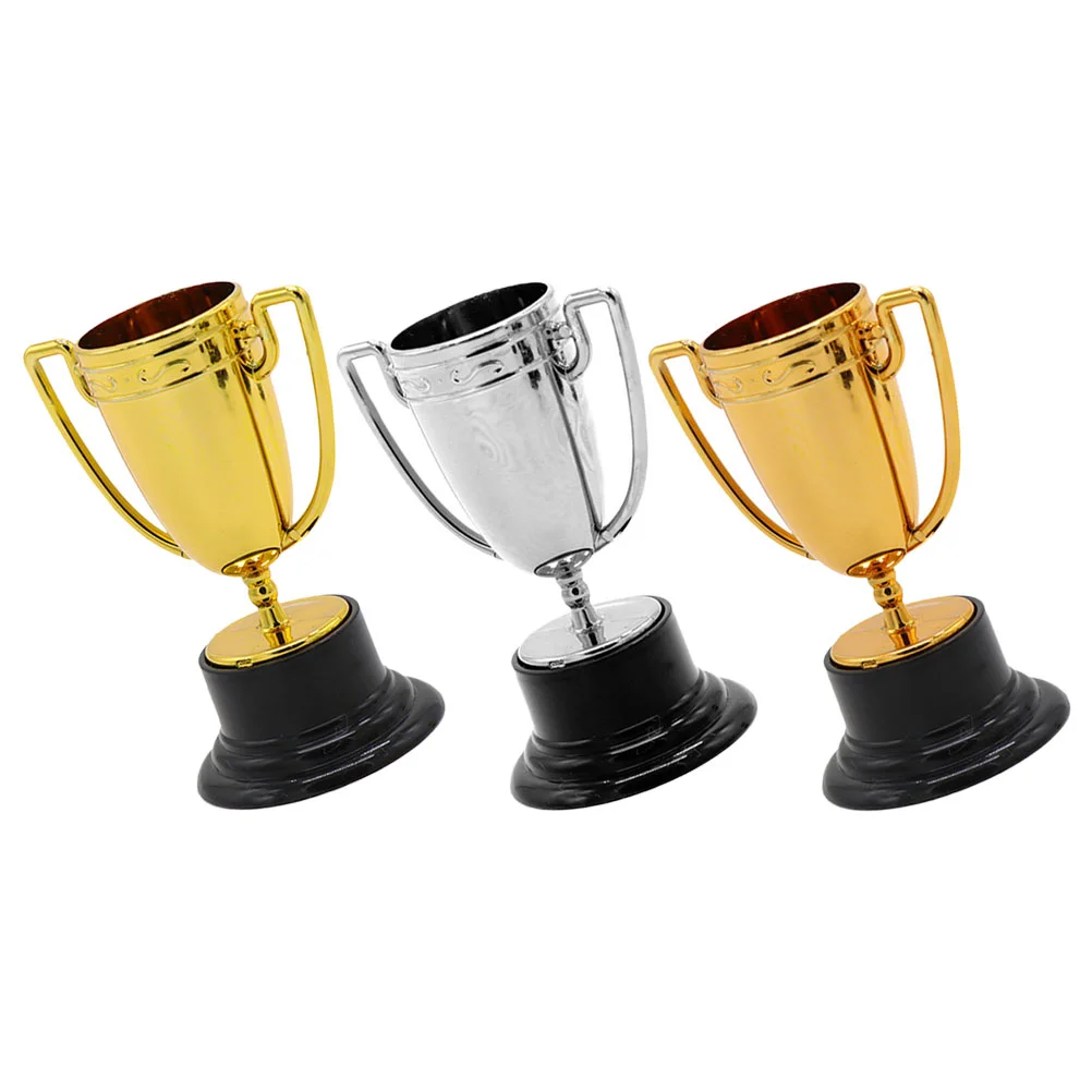 

3pcs Game Award Party Trophy Assortment Kids Competition Award Funny Trophy