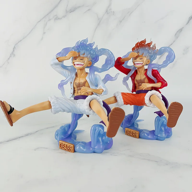 

One Piece Hand-Made Boxed Luffy Everyone Fruit Awakening Five-Level Apollo Nicka Model Wholesale