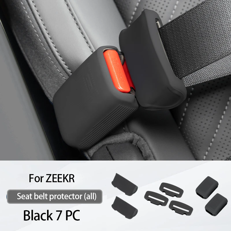 

Для ZEEKR 001/007/009 ремень безопасности защитный чехол ремня безопасности модификация аксессуары силиконовые защитные материалы для салона автомобиля
