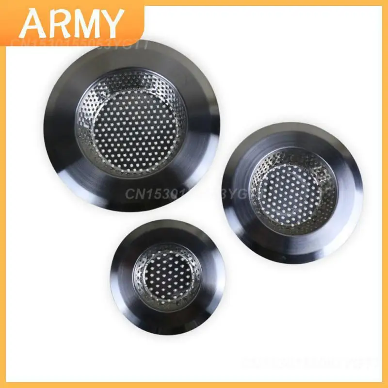 

7cm/9cm/11cm Sink Strainer Stainless Steel Drain Hole Filter Trap Drain Hair Catcher Bath Stopper Plug For Kitchen Bathroom Sink