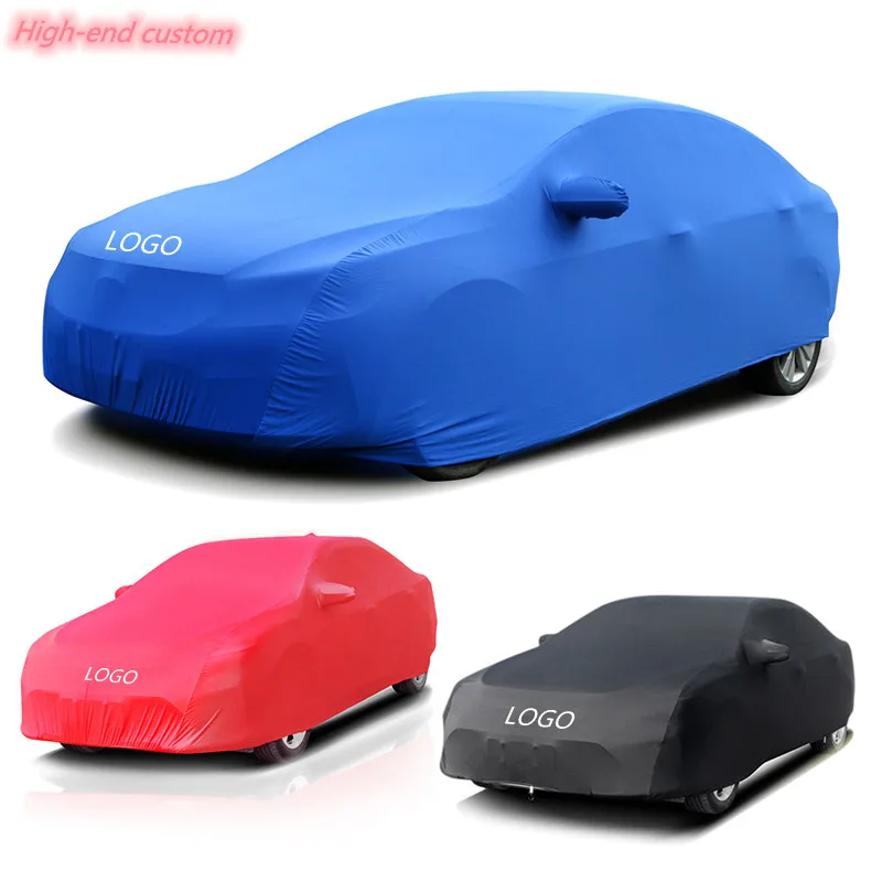 Универсальный тянущийся автомобильный чехол пылезащитный устойчивый к