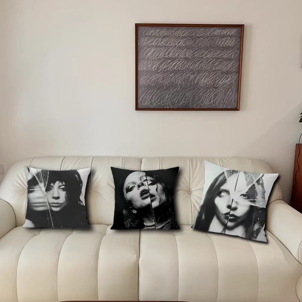 Подушка Singer L-Lady G-Gaga M-Mayhem для спальни автомобиля кофейни комнаты мягкая и