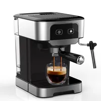 2 In 1 Italian Efficient Thermblock System Coffee Maker Machine 15 Bar Or 20 Bar Pump
