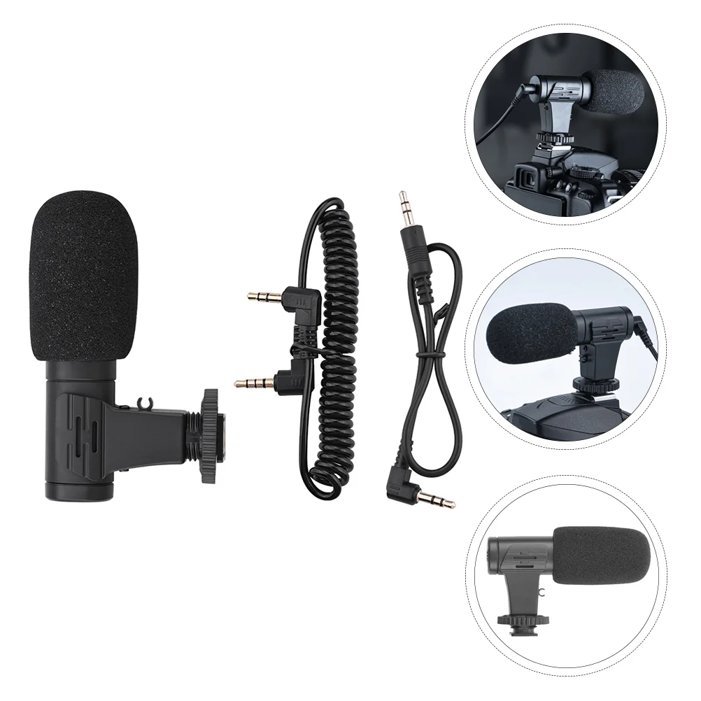 

Universal Condenser Micrphone Camera Microphone Music Videos Interview Equipment