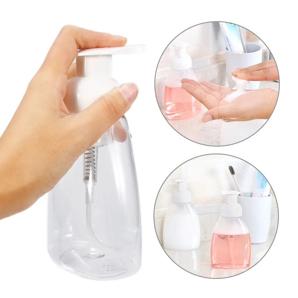 

Face Lotion Liquid Soap PET Foaming Dispenser Makeup Travel Foam Bottle Container Pump Bottle Cosmetic