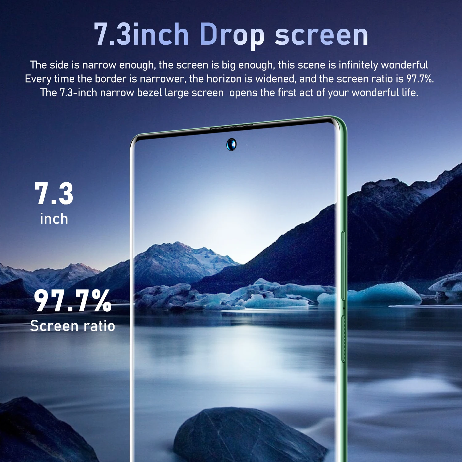 Global Version Smartphones S22+ Ultra 7.3 Inch 16GB+1TB 8000mAh 4G/5G Network Celular Unlock Cell Phone Dual SIM Android Phones