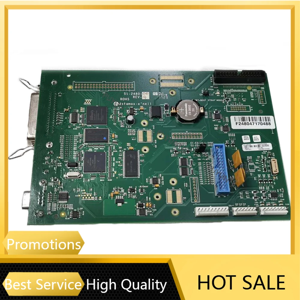 

ORIGINAL 51-2480-00 Main Logic Board I4212E for datamax I-4212E printer motherboard