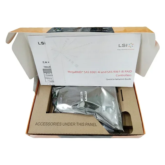 MegaRAID LSI 9361-8i 1G 05-25420-08 12 Гб/с Raid Pci Express 1 ГБ кэш контроллер карта LSI00417