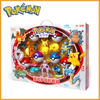 genuine pokemon figures ball variant toys pokeball model pikachu charizard psyduck pocket monsters action figure toy gift