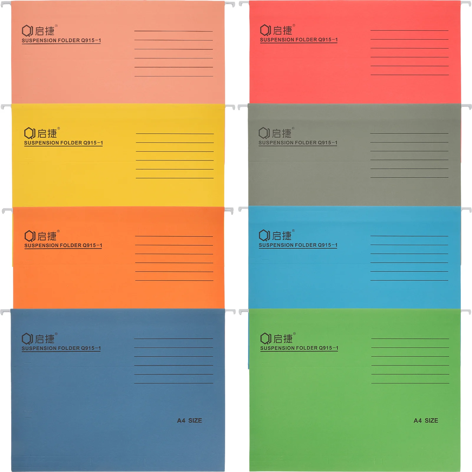 8 шт. подвесная папка для файлов рамка подставка документов держатель органайзер