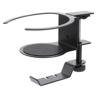 1 pc aluminum alloy durable headset screw clip headphone stand for frame mounted desk