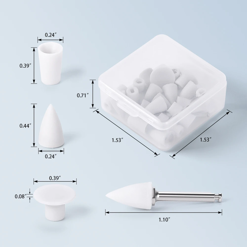 Зубной композитный полировщик AZDENT полировальный стакан инвертированная