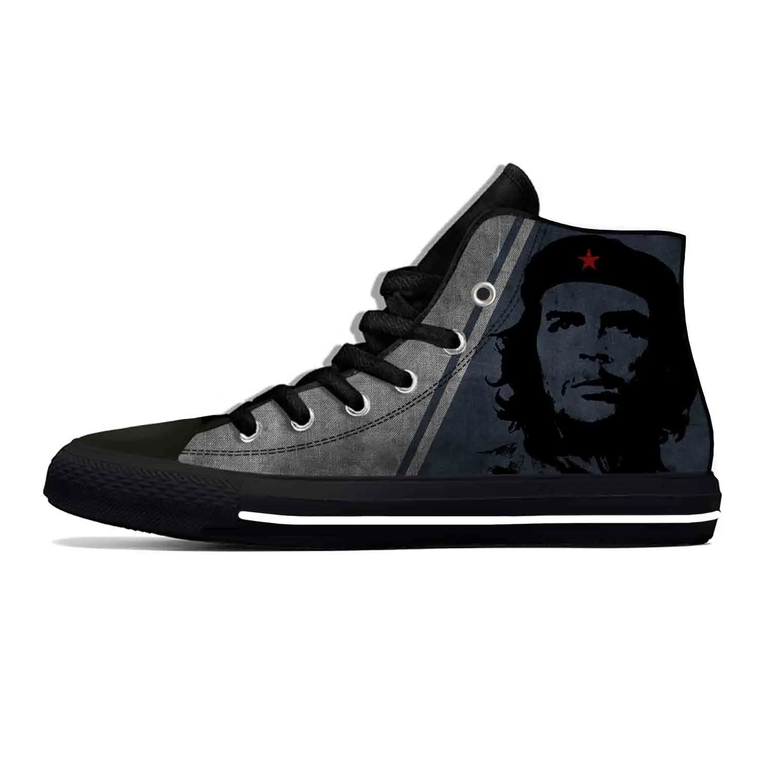 Кроссовки Che Guevara унисекс из ткани с высоким верхом и 3D принтом | Обувь