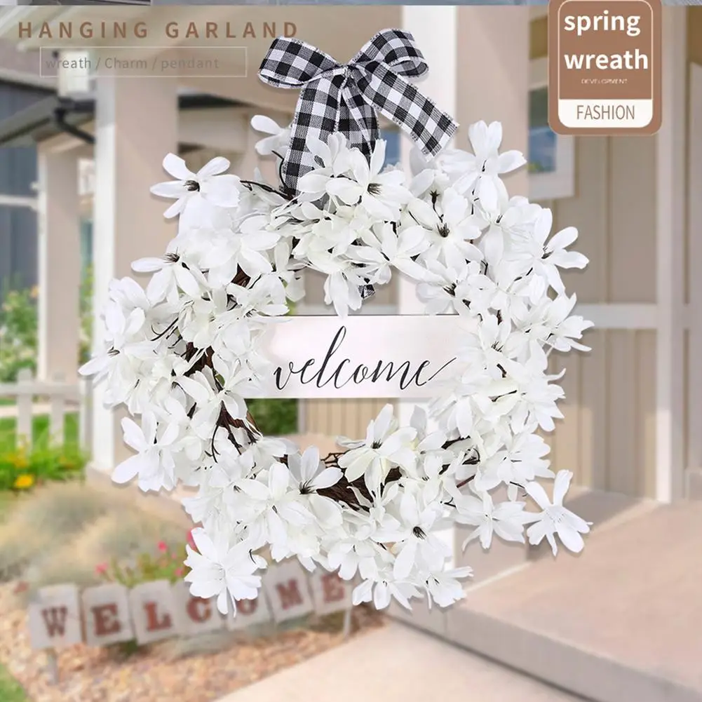 

Imitation Artificial Wreath Handmade Garland Door Wall Window Hanging Decor For Front Door Room Decoration