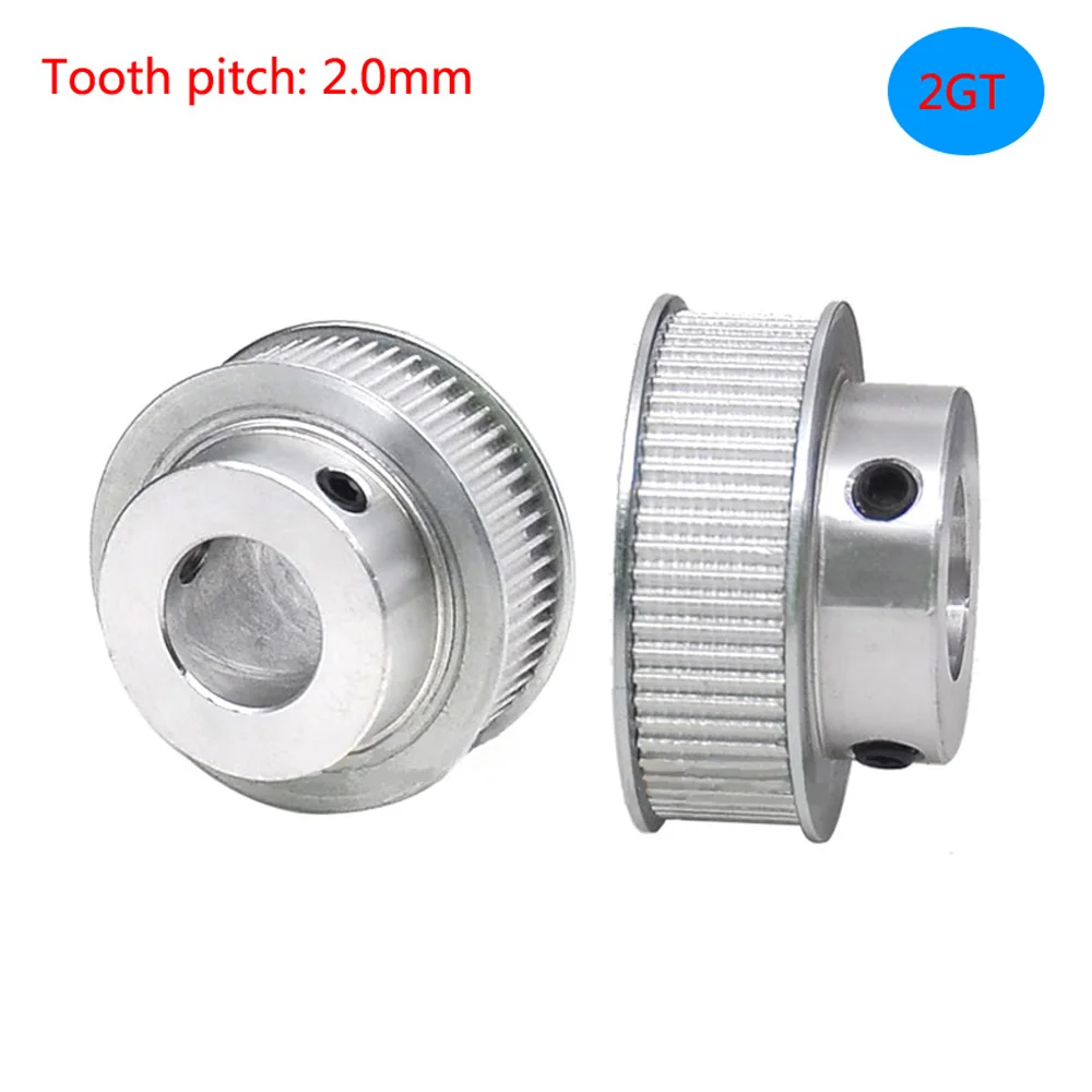 Купи 2GT 62/64/65/66/68/72/74/75/76/78 Teeth Timing Pulley With Step Bore 5-20mm For width 6mm/10mm Timing Belt 3D Printer за 108 рублей в магазине AliExpress