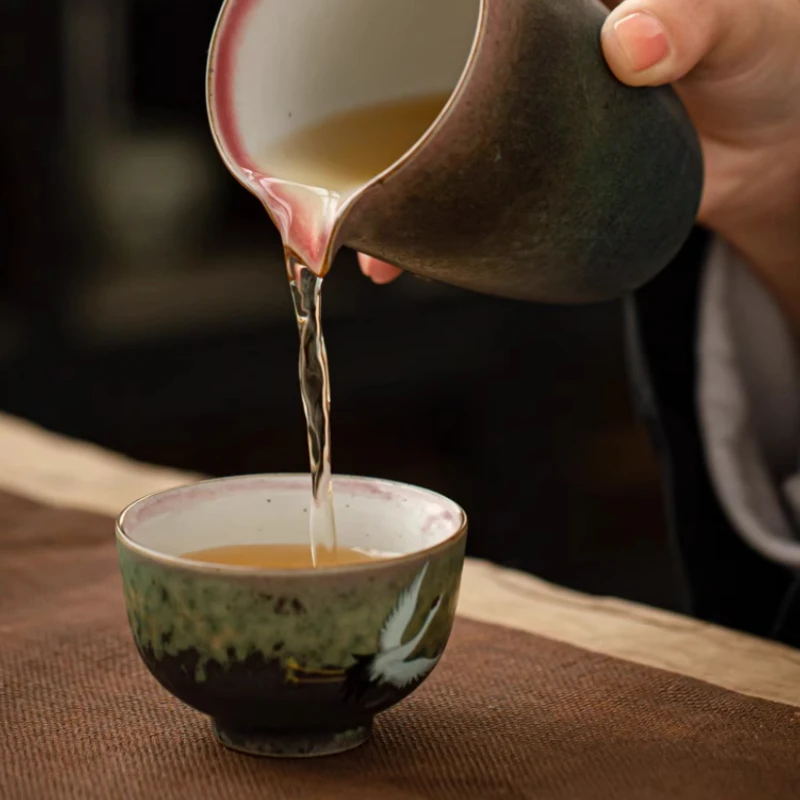 Каменная Печь Ручной Работы Трансформирующие Винтажные Чайные Чашки