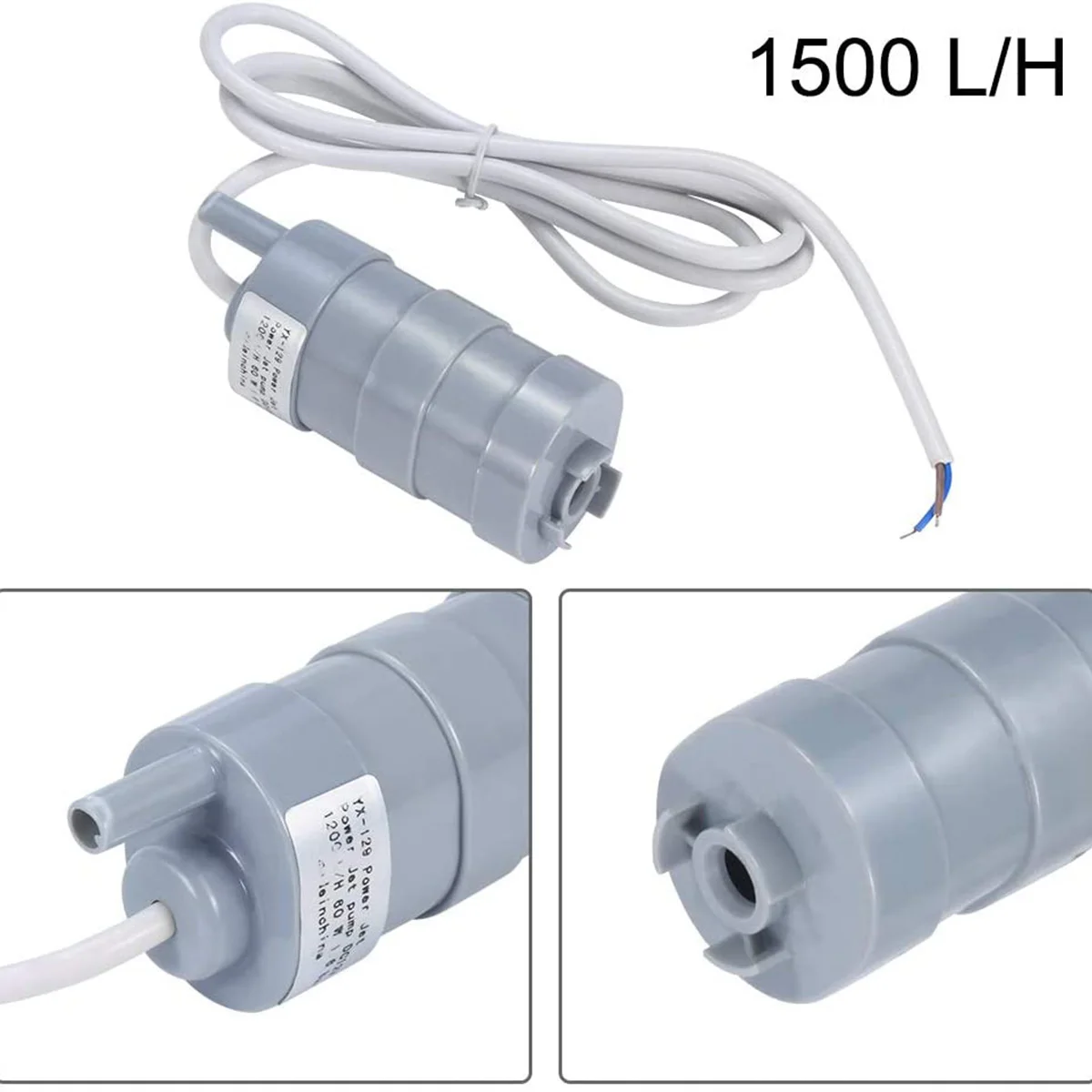

Water Pump High Flow Submersible Pond Pump Home Garden Freshwater Pump DC 12V 1500L/H 5M Water Pump Home Tools