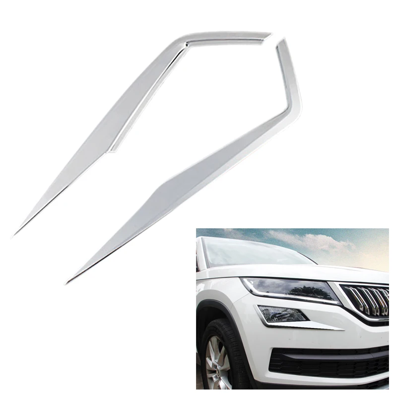 Передние противотуманные фары для автомобиля веко полоса бровей молдинговая