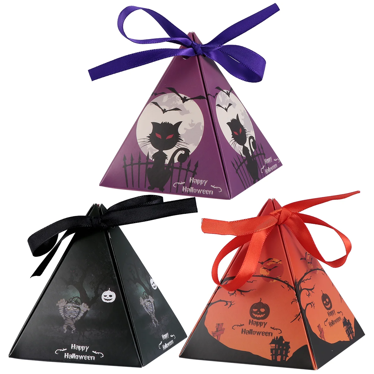 

Bagcandy Favor Cat Party Basket Bucket Totetreat Black Or Trick Goodie Pumpkin Supplies