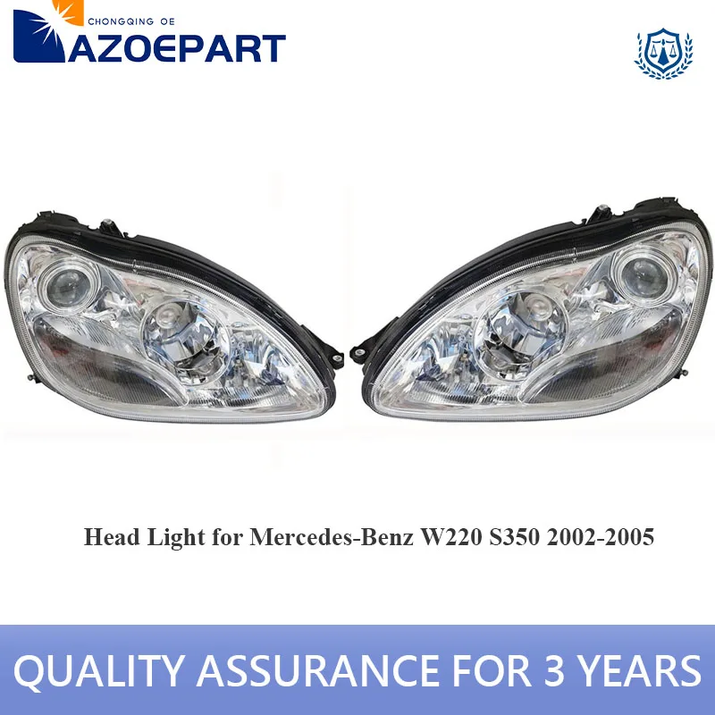 

Фара головного света для Mercedes Benz S CLASS W220 S280 S320 S350 S400 S500 S600 S55AMG S63AMG 2002 2003 2004 2005