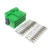 1 set 21 way 1 967625 4 green auto connector 967635 1 car plastic housing unsealed socket automobile accessories