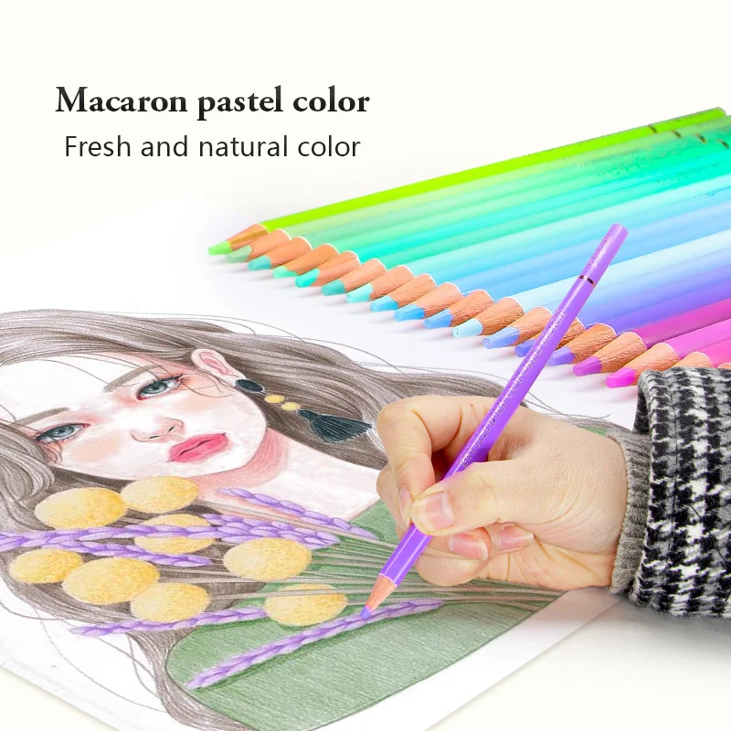 Профессиональные пастельные карандаши для рисования макарон |