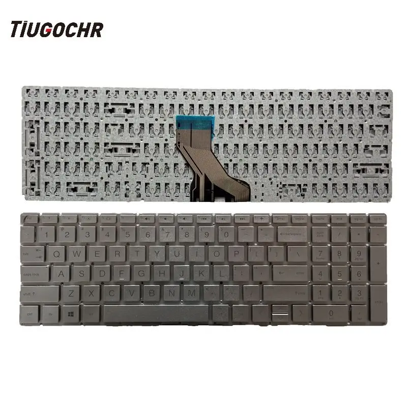 

US Keyboard for HP 15-DA 15-DB 15-DX 15-DB0030NR 15-DB0031NR No Backlit silver