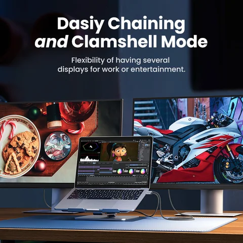 Кабель UGREEN USB C на DisplayPort 2.1