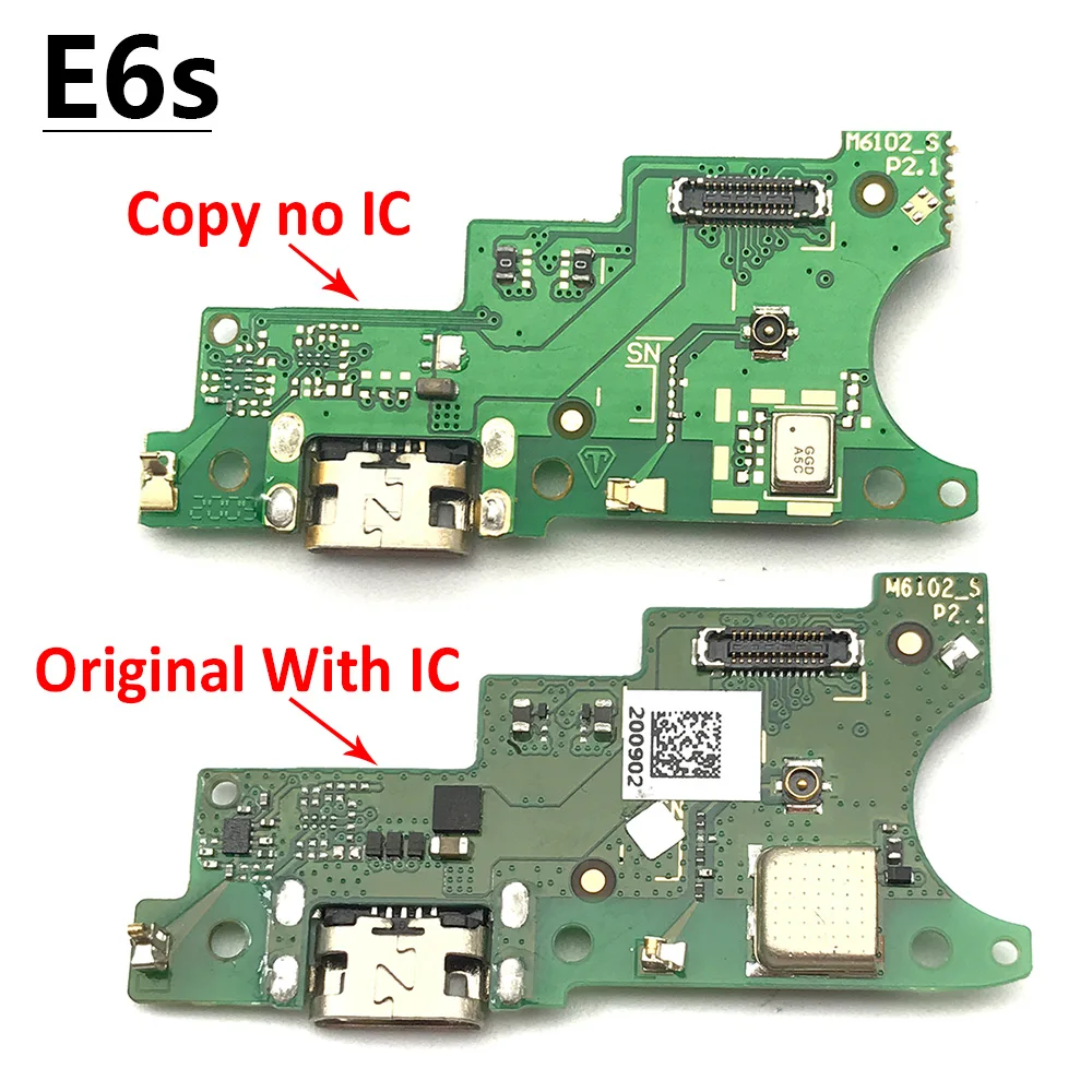 Ceny Gniazdo ładowania USB Gniazdo Wtykowe Gniazdo Wtykowe Złącze ładowania Płyta Flex Cable Dla Motorola Moto E6S