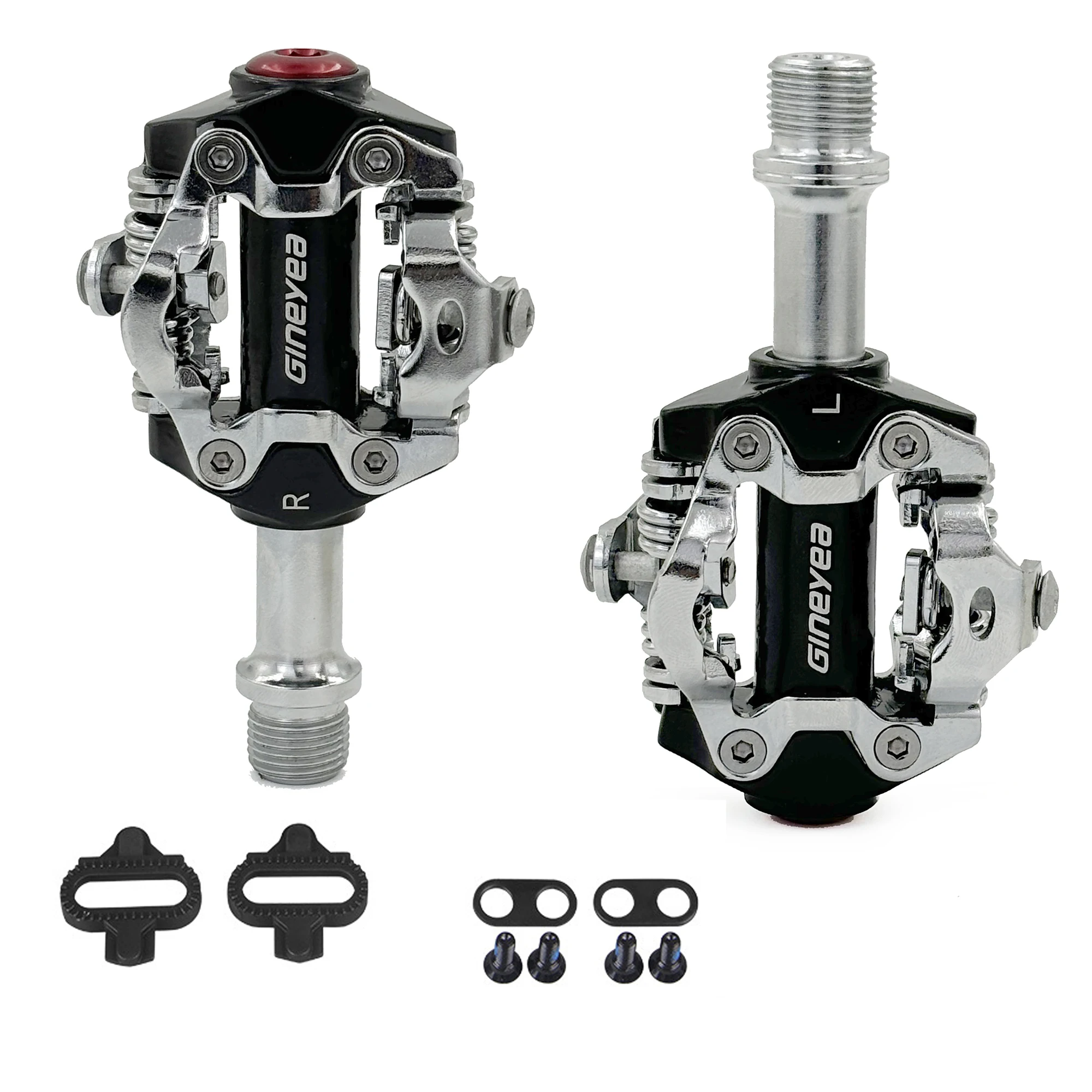 GINEYEA велосипедные клипсовые педали MTB уплотнительные с подшипниками совместимые