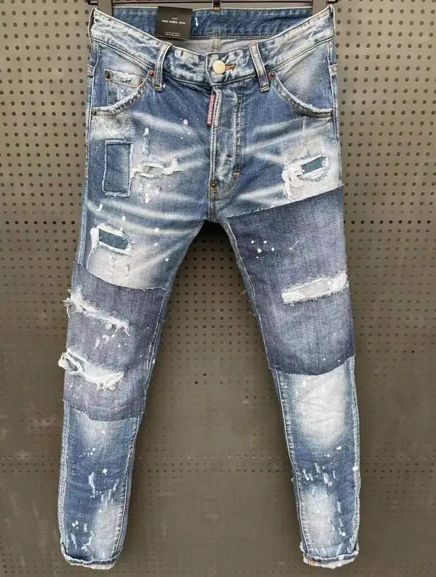 

2021 Hot classic,Authentic DSQUARED2,Retro,Italian brand ,Women/Men Jeans,locomotive,Jogging jeans,DSQ067