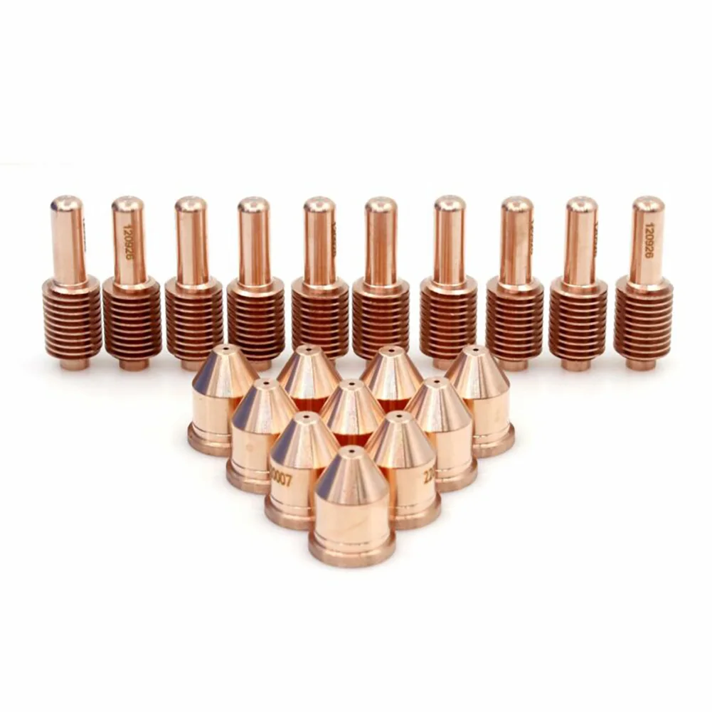 

20PCS 120926 220007 Plasma Cutter Torch Electrode Nozzle Tip 60A For Powe Rmax 1000/1250/T60/T60M/T80/T80M Plasma Torches