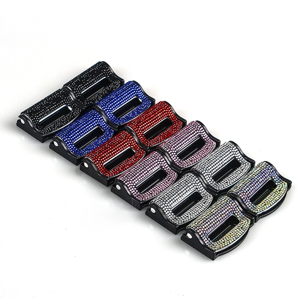 2 шт. универсальный автомобильный ремень безопасности с пряжкой зажим для ремня