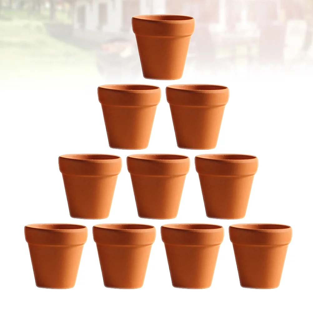 

20 Pcs Mini Terracotta Pots Pot Clay Flower Pots Clay Planter Pot Planters Indoor Succulent Bowl Pots