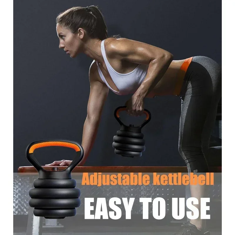 QWAРегулируемый набор гантелей 20 фунтов/33 фунта/44 фунтов для тренировок в