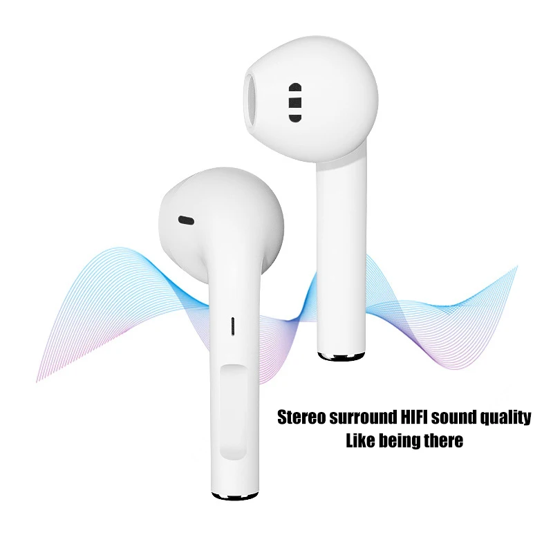 

Наушники-вкладыши Bluetooth беспроводная гарнитура True Stereo Спортивная игровая гарнитура с микрофоном сенсорное управление Hifi для Android IOS Новинка