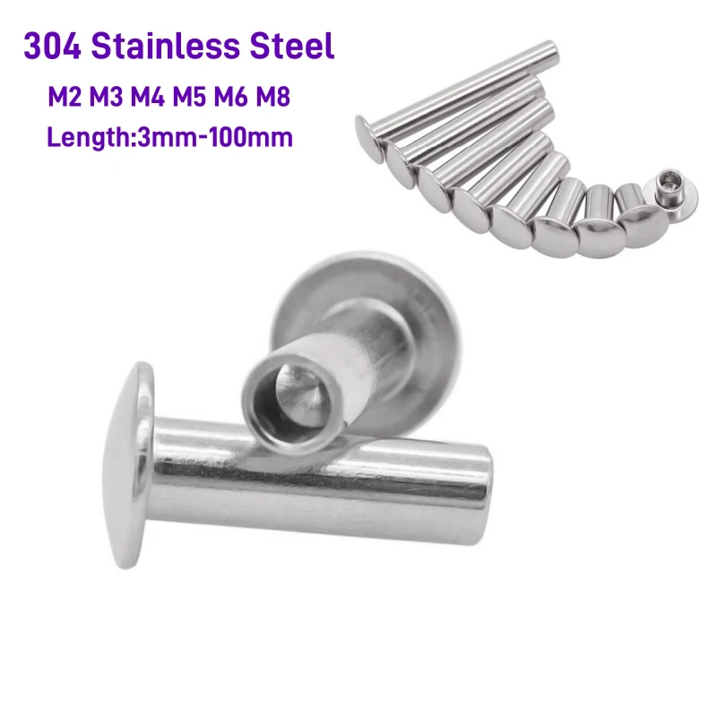 

Заклепки нержавеющая сталь Huiruixin M2-M8 3-100 мм