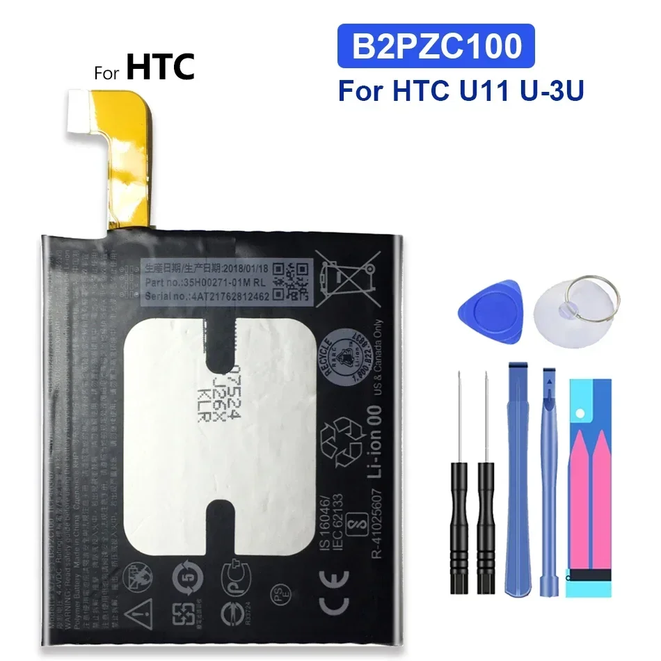 B2Q3F100 B2Q5W100 B2Q55100 B2PZC100 Аккумулятор мобильного телефона для HTC U12 Plus U12Plus U11 life U11life/desire