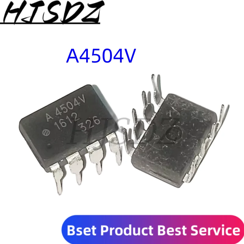 Оптозарядные устройства с высокой скоростью, HCPL-4504 A4504 A4504V DIP-8, alta CMR, 10 единиц/лот