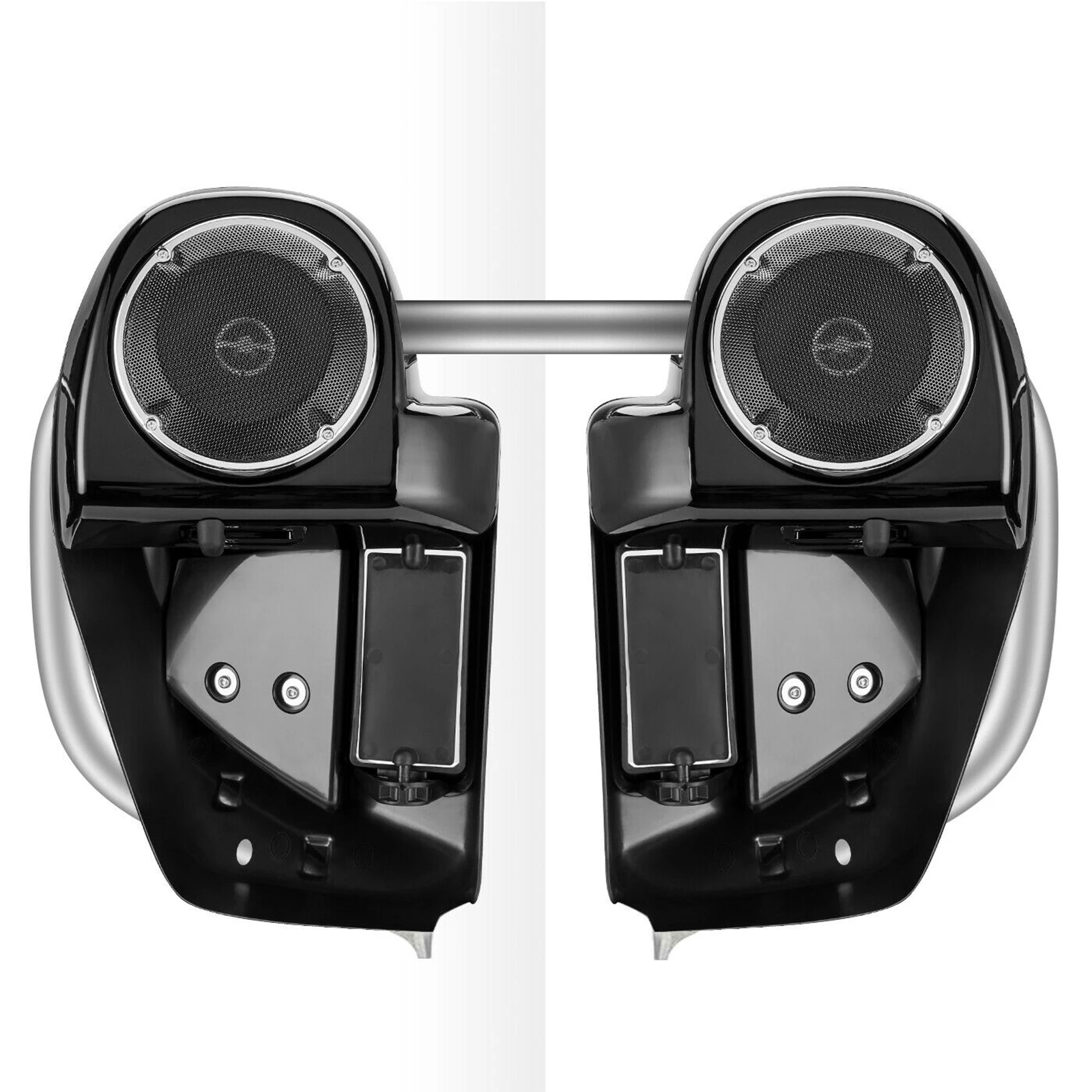 

For Honda GL1800 Motorcycle Lower Vented Leg Fairings Glove Box 6.5" Speakers Pods Grills For Touring For Dyna 2014-2021