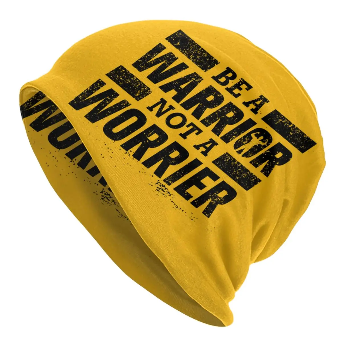 

Шапочки Be A Warrior Not A Warrier, шапки, шапки унисекс, зимняя теплая вязаная шапка, бодибилдинг, тренажерный зал, мотивирующая цитата, шапки